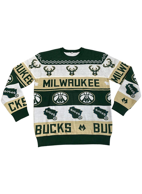 Bucks Pro Shop Holiday 2025 Milwaukee Bucks Sweater