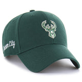 '47 Brand 2025-26 City Edition MVP Milwaukee Bucks Snapback Hat-left