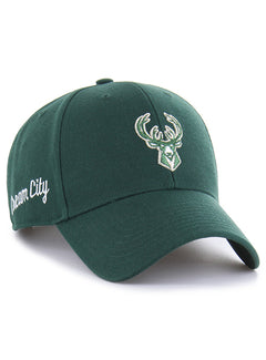 '47 Brand 2025-26 City Edition MVP Milwaukee Bucks Snapback Hat-left
