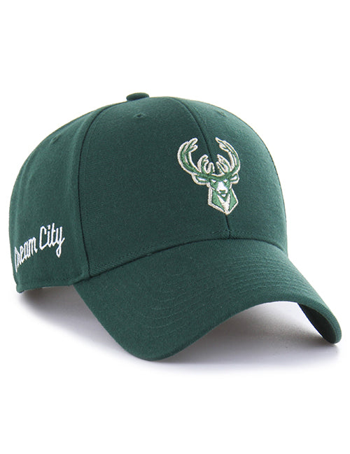 '47 Brand 2025-26 City Edition MVP Milwaukee Bucks Snapback Hat-left