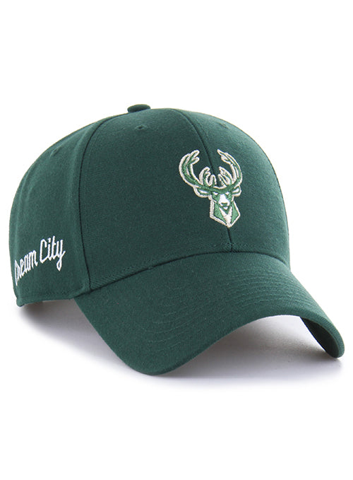 '47 Brand 2025-26 City Edition MVP Milwaukee Bucks Snapback Hat-left