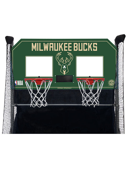 Pop-A-Shot Milwaukee Bucks Home Dual Shot-hoop