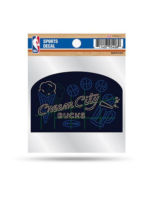 Rico 2025-26 City Edition Neon Milwaukee Bucks Decal