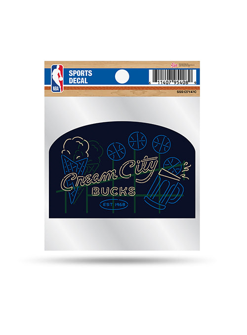 Rico 2025-26 City Edition Neon Milwaukee Bucks Decal