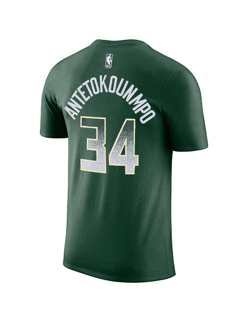 Nike Select Series '25 Giannis Antetokounmpo Milwaukee Bucks T-Shirt-back
