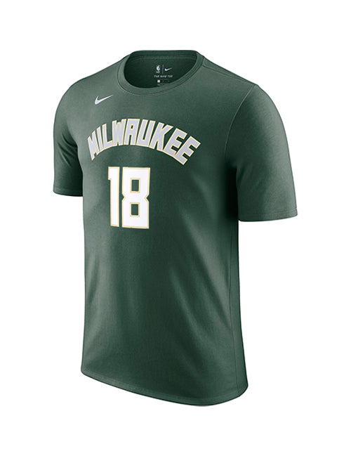 Nike 2022 Icon Edition Kyle Kuzma Milwaukee Bucks T-Shirt-front