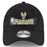 New Era 9Fifty 2025 Playoff Milwaukee Bucks Hat-front