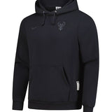 Nike Standard Issue Travel Milwaukee Bucks Hooded Sweatshirt-front