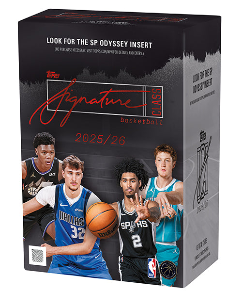 2025-26 Topps NBA Signature Basketball Value Box