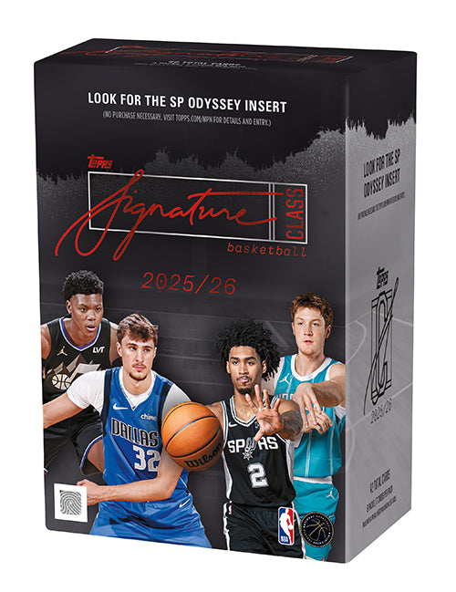 2025-26 Topps NBA Signature Basketball Value Box