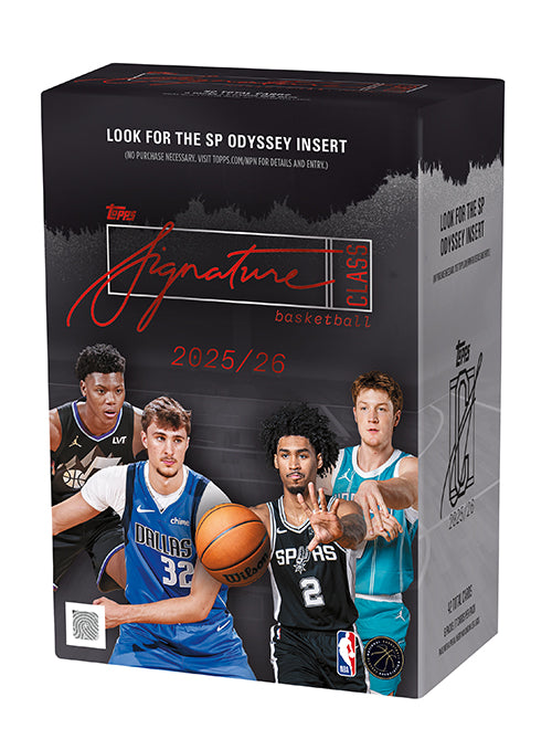 2025-26 Topps NBA Signature Basketball Value Box