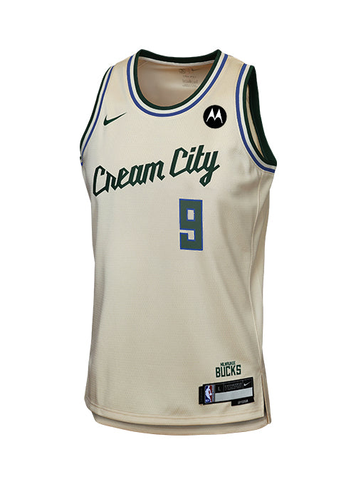 Youth Nike 2025-26 City Edition Bobby Portis Jr Milwaukee Bucks Swingman Jersey-back