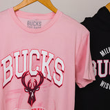 Bucks Pro Shop Breast Cancer Awareness Milwaukee Bucks  T-Shirt