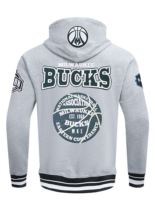 Pro Standard Day One Milwaukee Bucks Hooded Sweatshirt-back