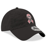 New Era Breast Cancer Awareness Black and Pink Milwaukee Bucks Adjustable Hat
