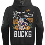 Pro Standard Para La Eternidad Milwaukee Bucks Hooded Sweatshirt-back