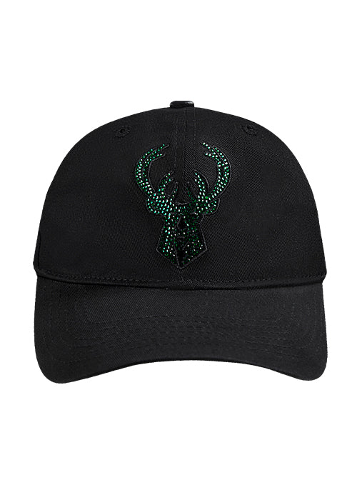 Women's Pro Standard Jewels Milwaukee Bucks Adjustable Hat-front