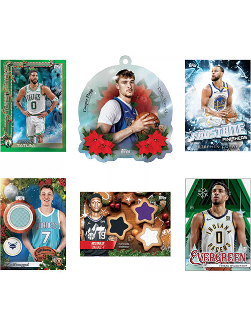 2025-26 Topps Holiday NBA Basketball Mega Box- cards