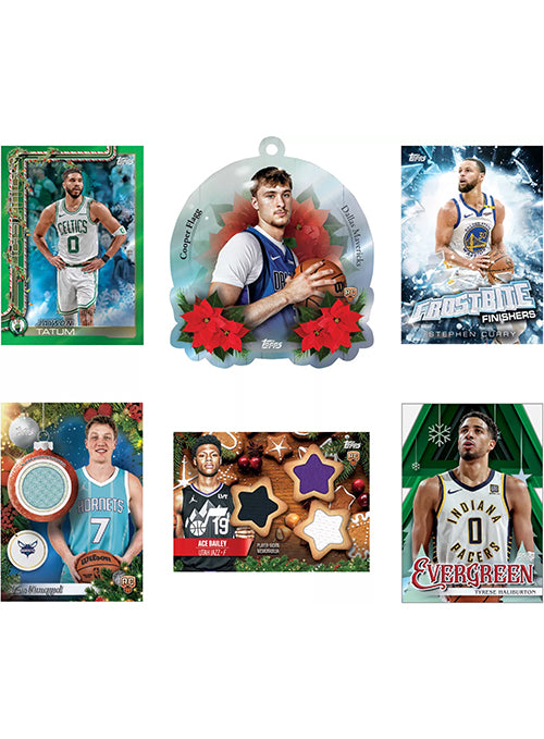 2025-26 Topps Holiday NBA Basketball Mega Box- cards