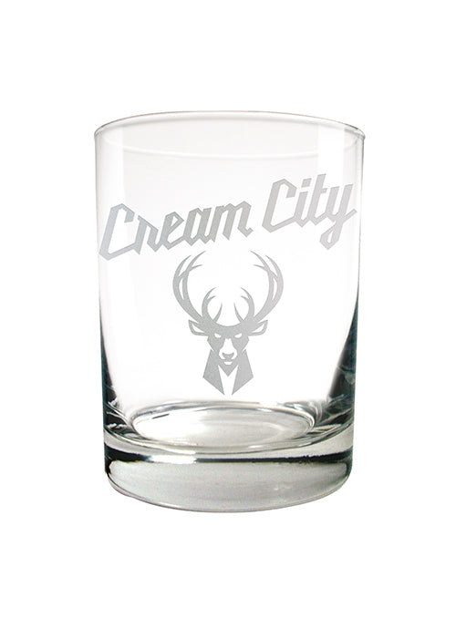 Great American Products 2025-26 City Edition Milwaukee Bucks Rocks Glass