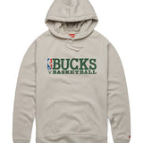 Homage Logoman Milwaukee Bucks Basketball Hooded Sweatshirt
