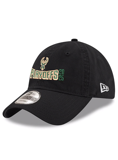 New Era 9Fifty 2025 Playoff Milwaukee Bucks Hat-left