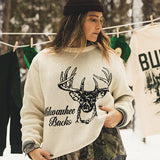 Bucks In Six x Lost Files In The Woods Milwaukee Bucks Knitted Sweater