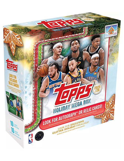 2025-26 Topps Holiday NBA Basketball Mega Box