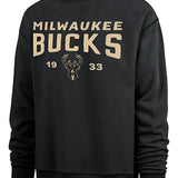 47 Brand Milwaukee Bucks Dusted River Crewneck Sweatshirt-front