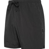 Pro Standard Neutral Black Milwaukee Bucks Woven Shorts-angled  front