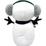 FOCO Milwaukee Bucks Icon Logo Snowman Plush-BACK