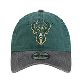 Youth New Era 9Twenty Select Milwaukee Bucks Adjustable Hat-front