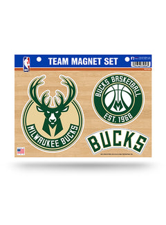 Rico 3-Pack Milwaukee Bucks Magnet Set