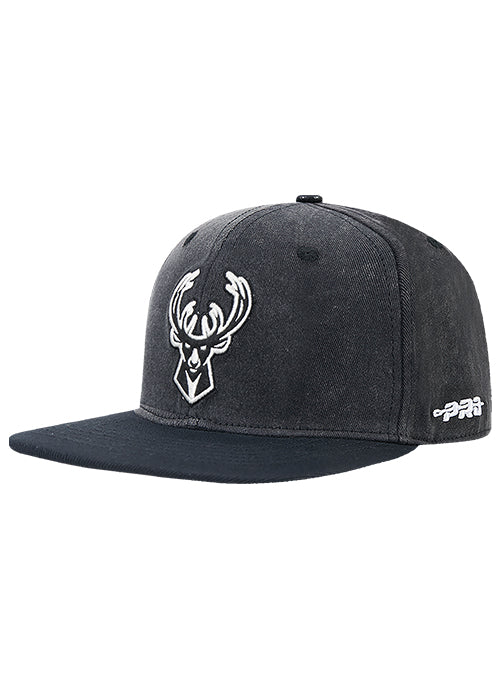 Pro Standard First Time Milwaukee Bucks Pro Snapback Hat-left