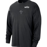 Youth Nike Standard Issue Game Milwaukee Bucks Long Sleeve T-Shirt