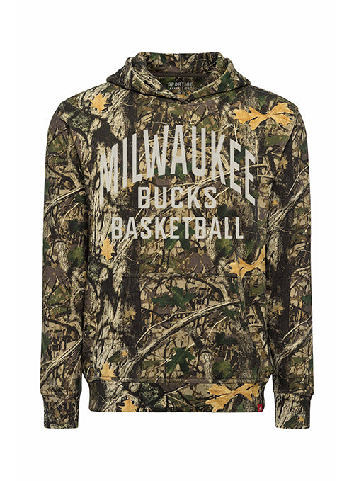 Sportiqe Drake Milwaukee Bucks Camouflage Hooded Sweatshirt-front