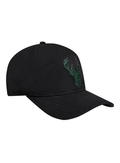 Women's Pro Standard Jewels Milwaukee Bucks Adjustable Hat-angled right