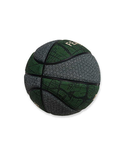 Fear The Deer City Map Milwaukee Bucks Mini Basketball-side 3