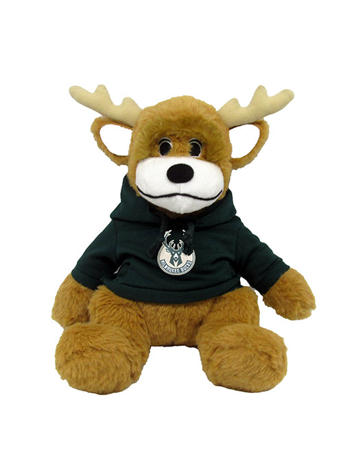 Bango Buddy Global Milwaukee Bucks Hooded Sweatshirt-on plush