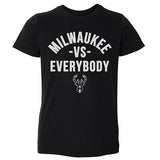 Youth 500 Level Milwaukee vs. Everybody Milwaukee Bucks T-Shirt