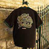 Bucks In Six x The Wild Collective 3 Line Milwaukee Bucks Mesh Zip-Up Jersey T-Shirt-back