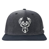 Pro Standard First Time Milwaukee Bucks Pro Snapback Hat-front