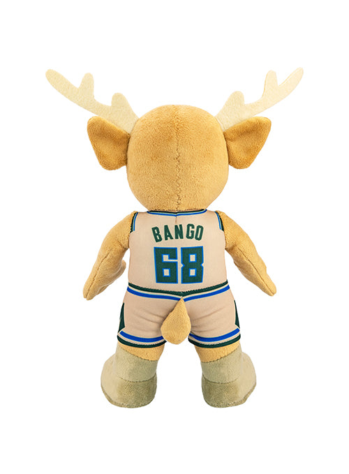 Bleacher Creature 2025-26 City Edition Bango Milwaukee Bucks  10'' Plush-back
