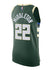 Nike 2022 Icon Edition Khris Middleton Milwaukee Bucks Authentic Jersey-BACK