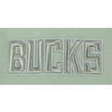 Pro Standard Neutral Moss Milwaukee Bucks Twill Jacket-back patch 