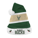 FOCO icon Milwaukee Bucks Embroidered Santa Hat