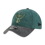 Youth New Era 9Twenty Select Milwaukee Bucks Adjustable Hat-left