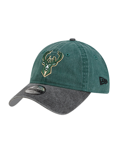 Youth New Era 9Twenty Select Milwaukee Bucks Adjustable Hat-left