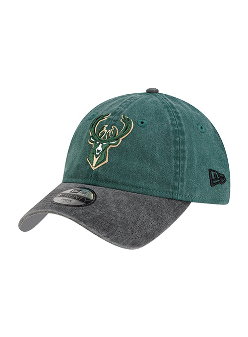 Youth New Era 9Twenty Select Milwaukee Bucks Adjustable Hat-left