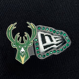 Pro Specialties Group Icon Logo Milwaukee Bucks Hat Pin-pin on hat